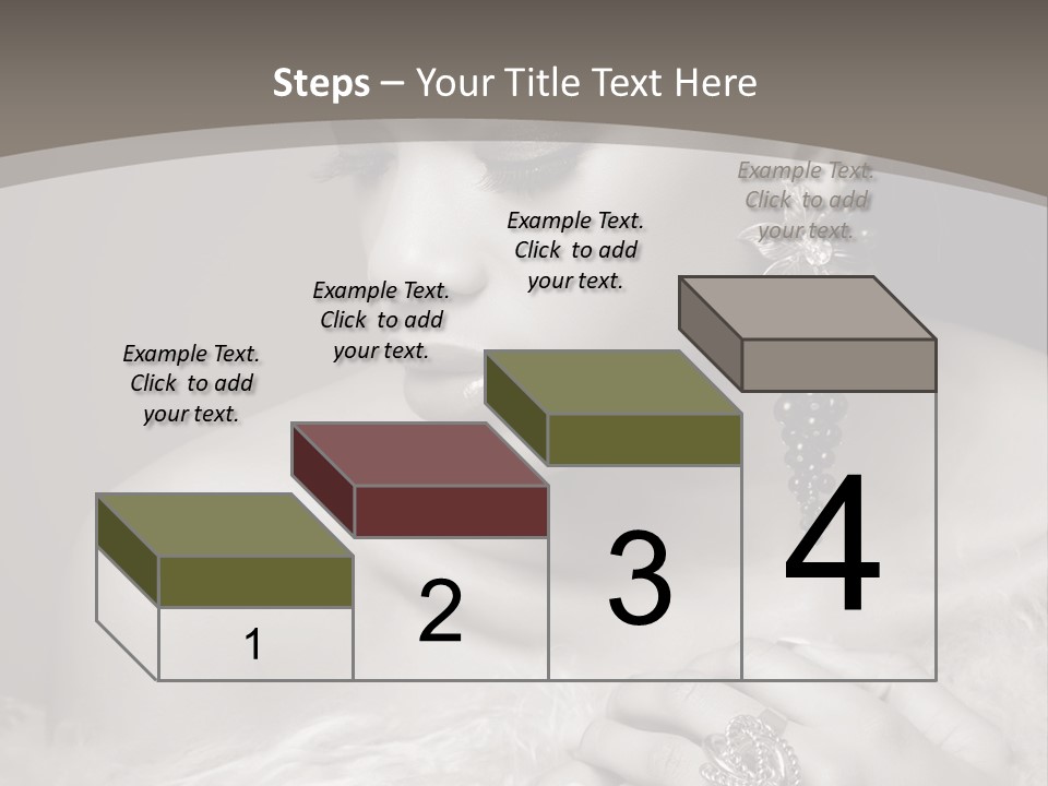 Jewelry Eyes Ring PowerPoint Template