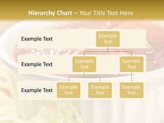 Munchies Vegetarian Plate PowerPoint Template