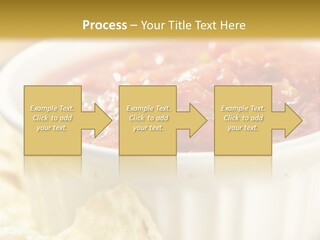 Munchies Vegetarian Plate PowerPoint Template