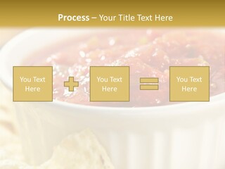 Munchies Vegetarian Plate PowerPoint Template