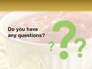 Munchies Vegetarian Plate PowerPoint Template