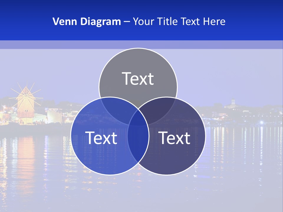 House Sky Sun PowerPoint Template