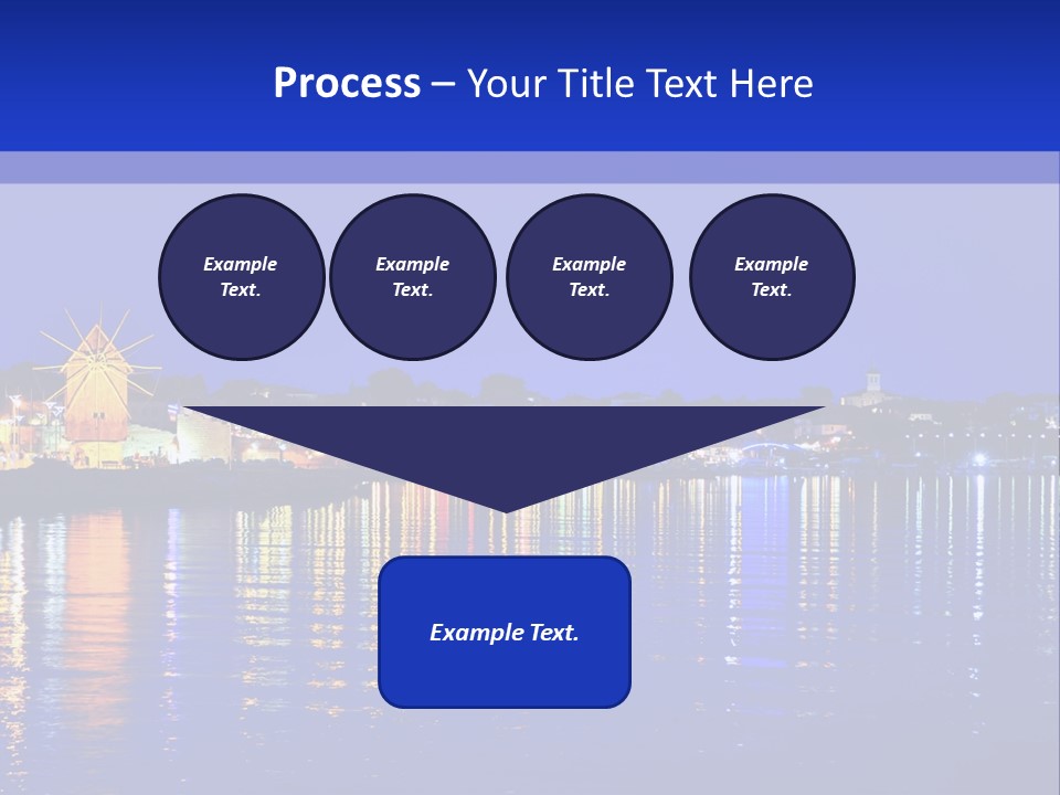 House Sky Sun PowerPoint Template