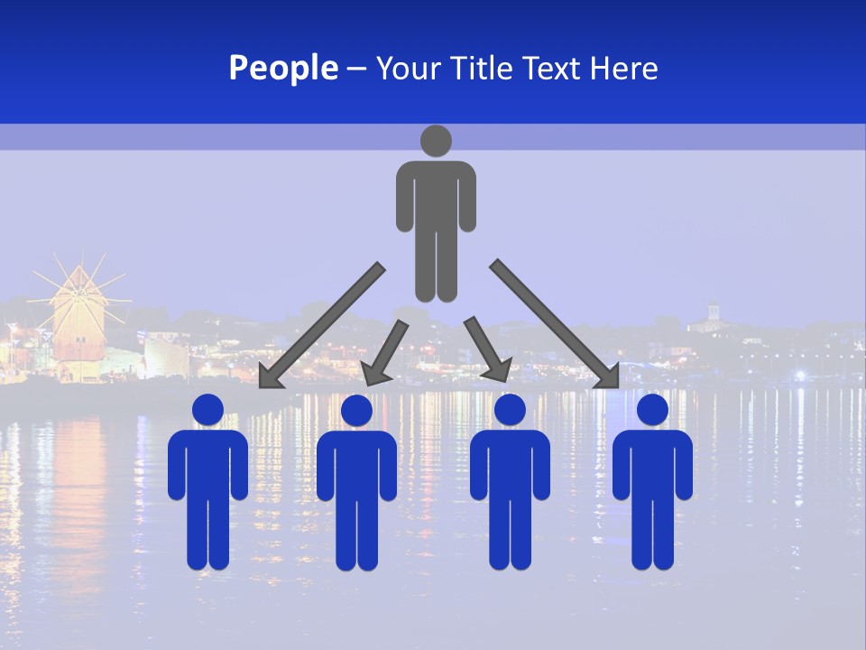 House Sky Sun PowerPoint Template