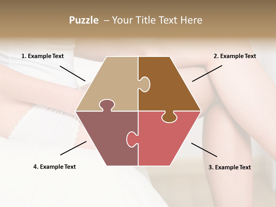 Pout White Female PowerPoint Template