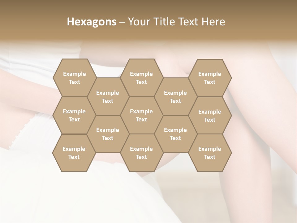 Pout White Female PowerPoint Template