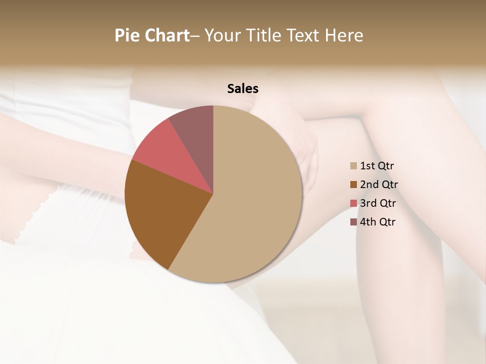 Pout White Female PowerPoint Template