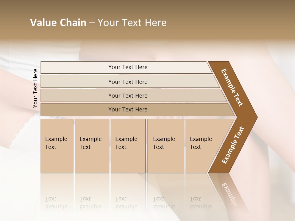 Pout White Female PowerPoint Template