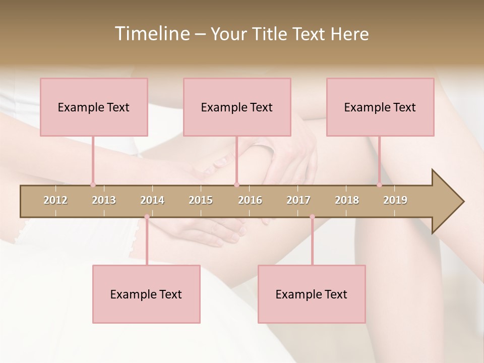 Pout White Female PowerPoint Template