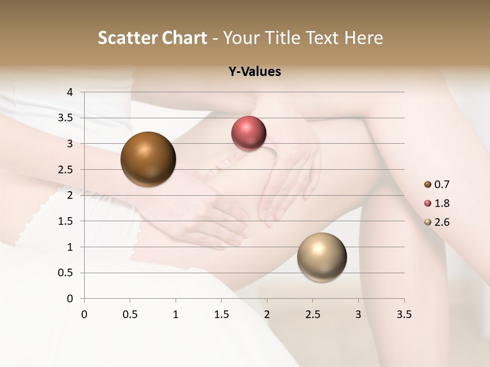 Pout White Female PowerPoint Template