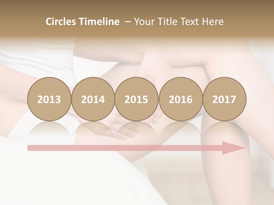 Pout White Female PowerPoint Template