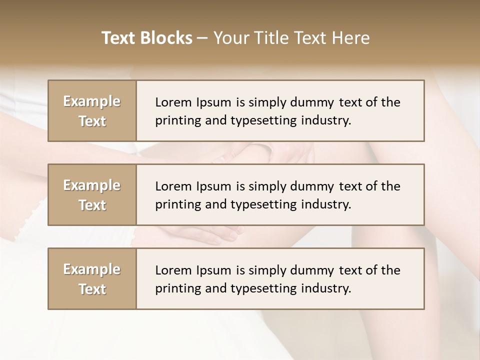 Pout White Female PowerPoint Template