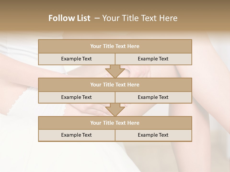 Pout White Female PowerPoint Template