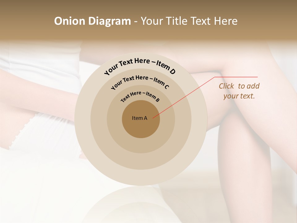 Pout White Female PowerPoint Template