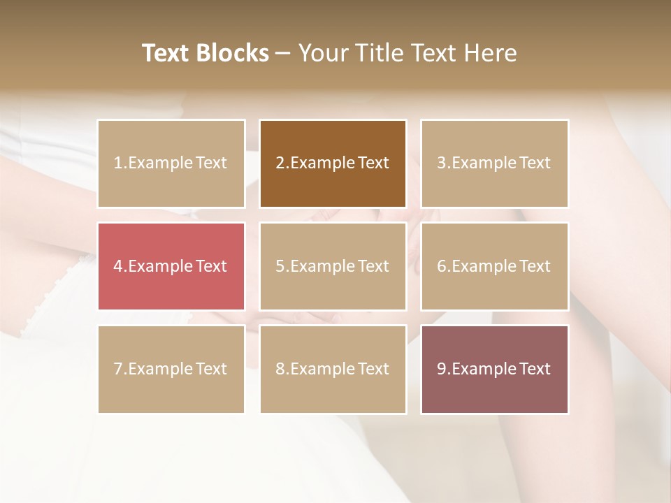 Pout White Female PowerPoint Template