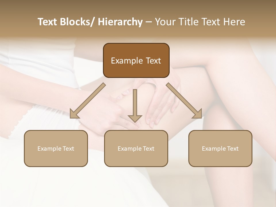 Pout White Female PowerPoint Template