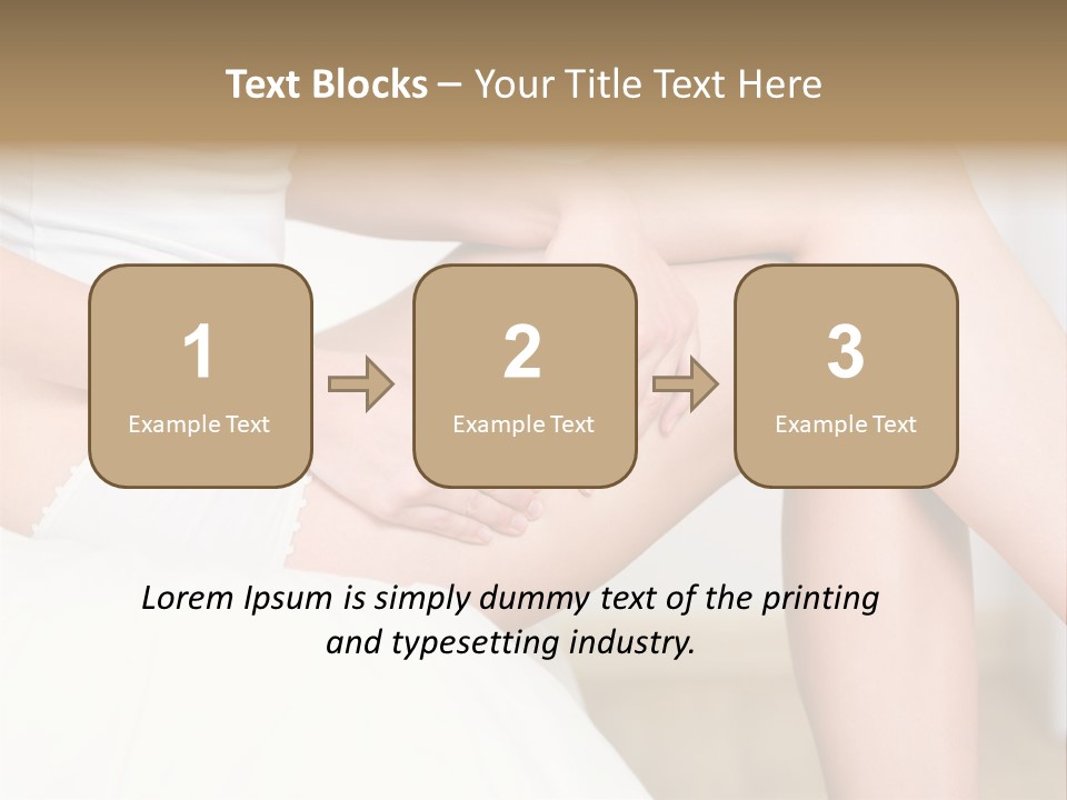 Pout White Female PowerPoint Template