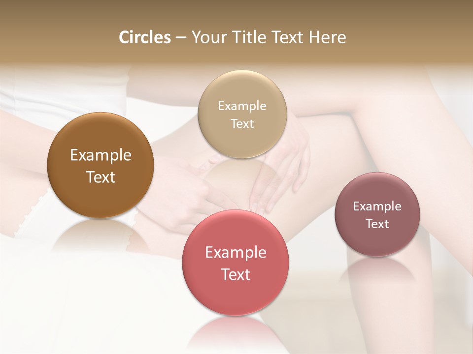 Pout White Female PowerPoint Template