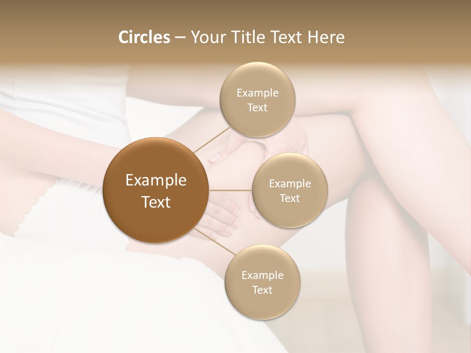 Pout White Female PowerPoint Template