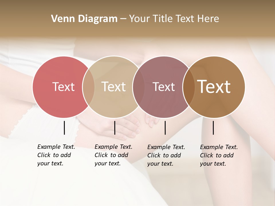 Pout White Female PowerPoint Template