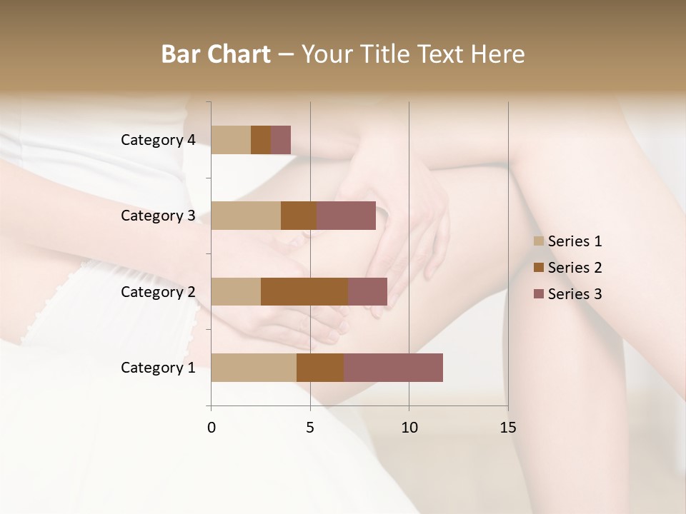 Pout White Female PowerPoint Template