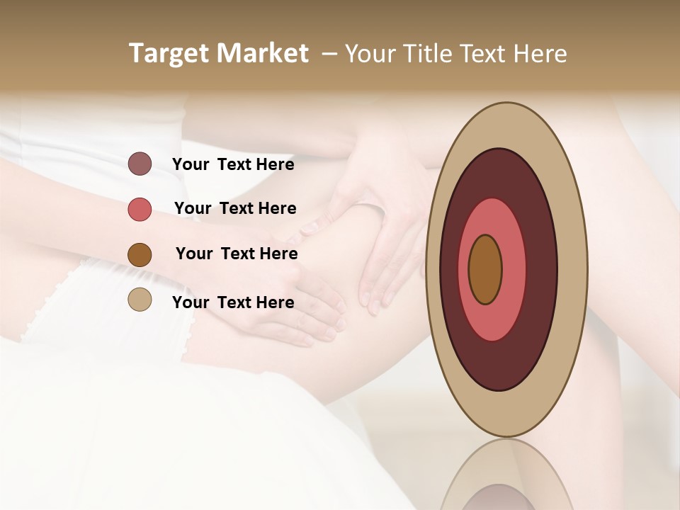 Pout White Female PowerPoint Template