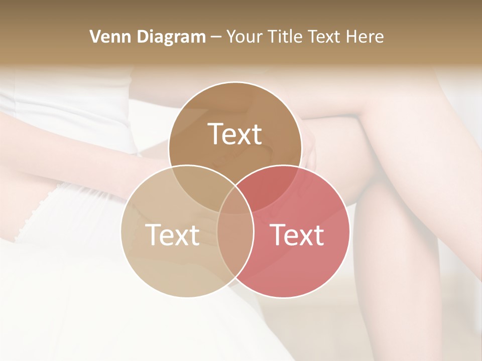 Pout White Female PowerPoint Template