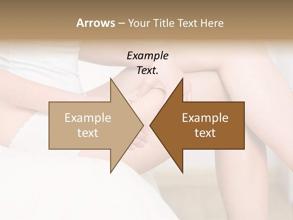 Pout White Female PowerPoint Template