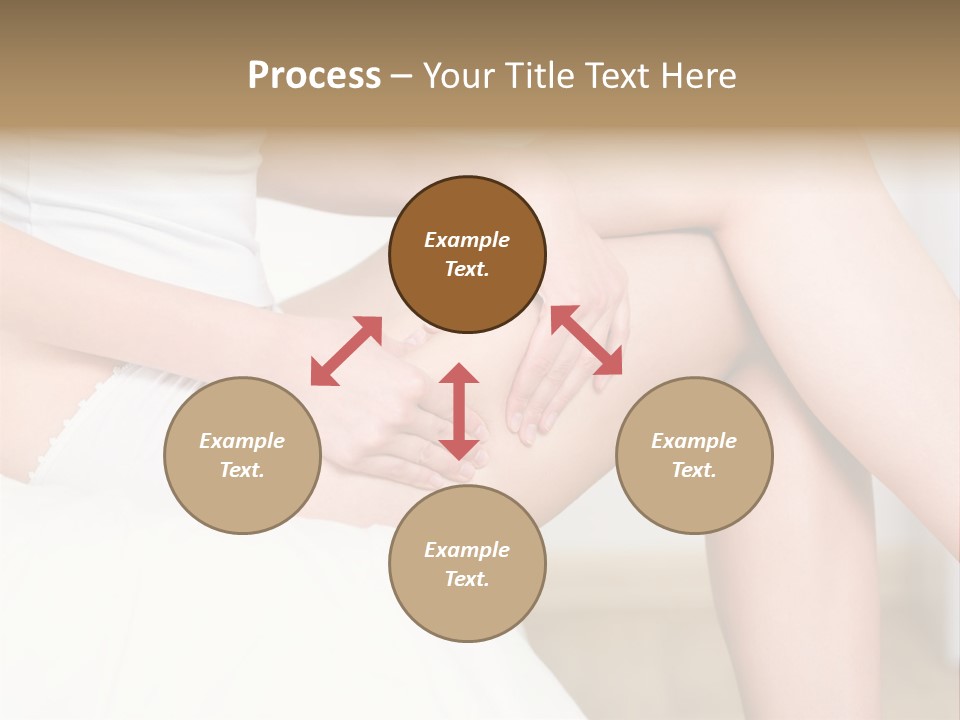 Pout White Female PowerPoint Template