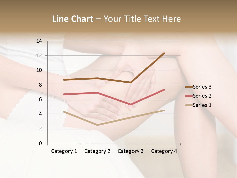 Pout White Female PowerPoint Template
