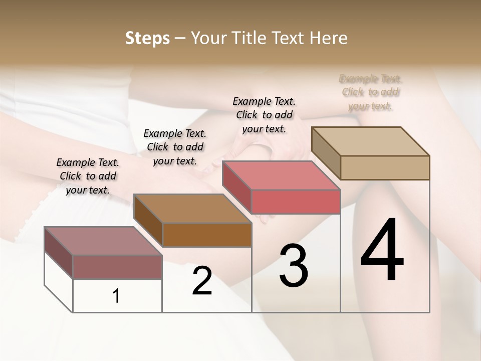Pout White Female PowerPoint Template