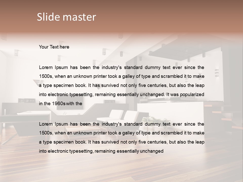 Floor Apartment Home PowerPoint Template