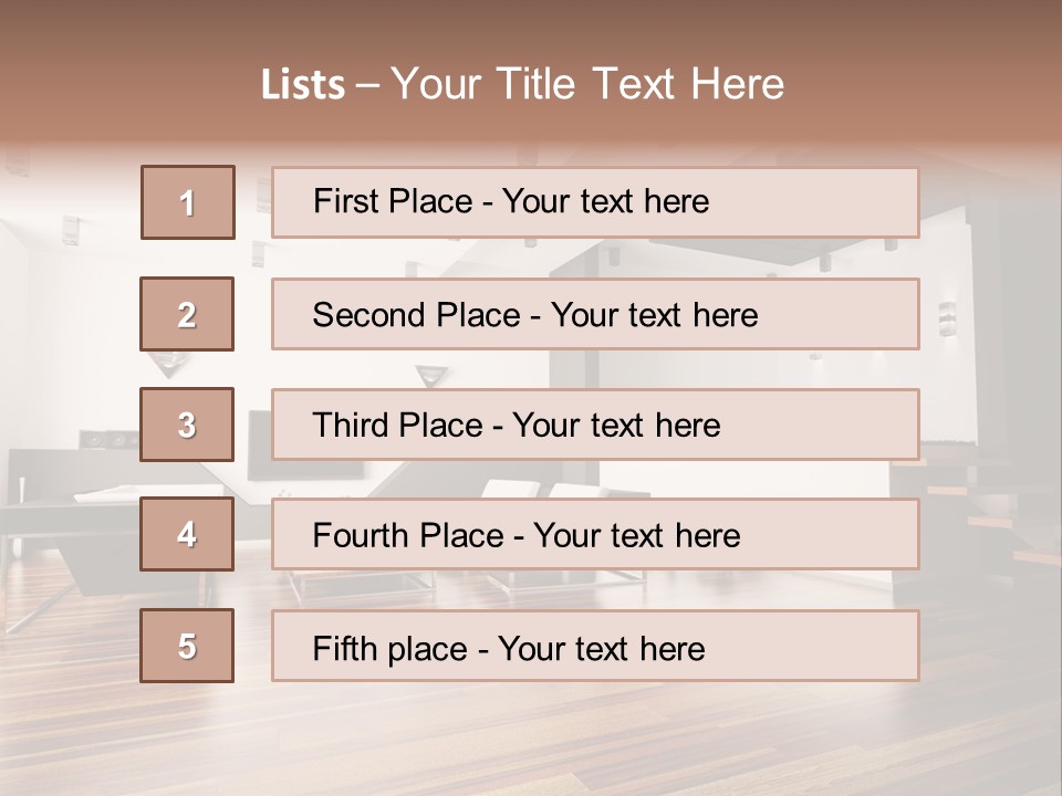 Floor Apartment Home PowerPoint Template