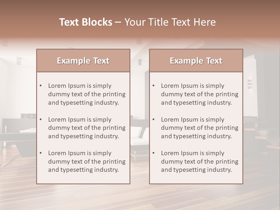 Floor Apartment Home PowerPoint Template