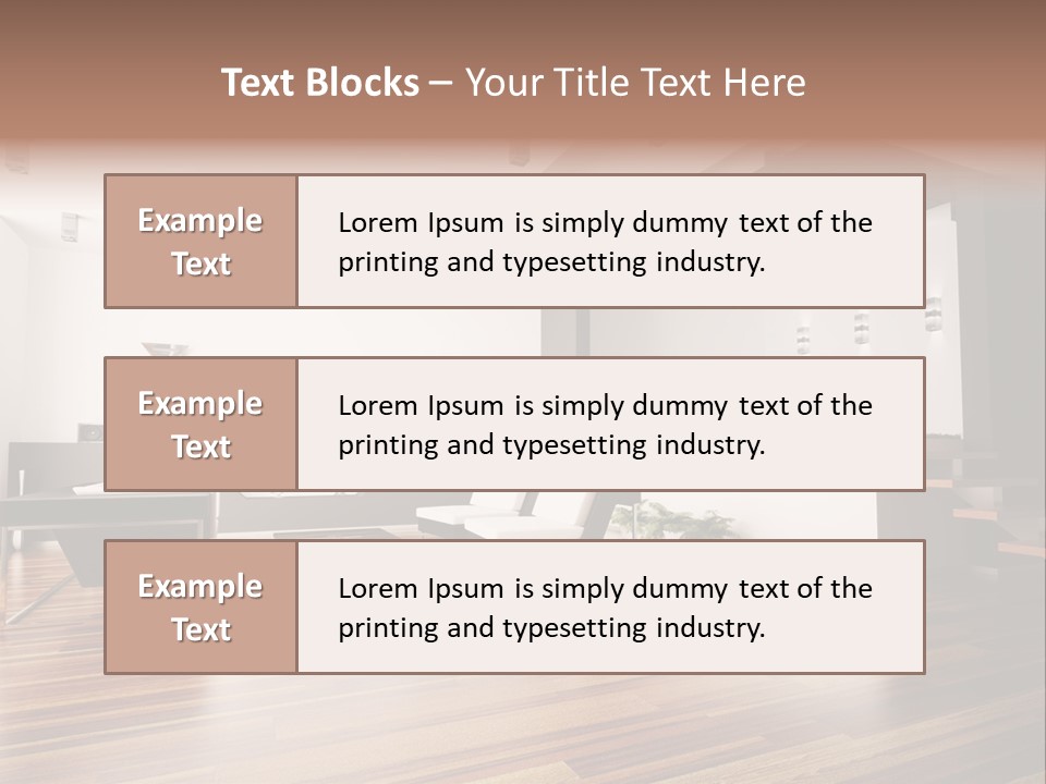 Floor Apartment Home PowerPoint Template
