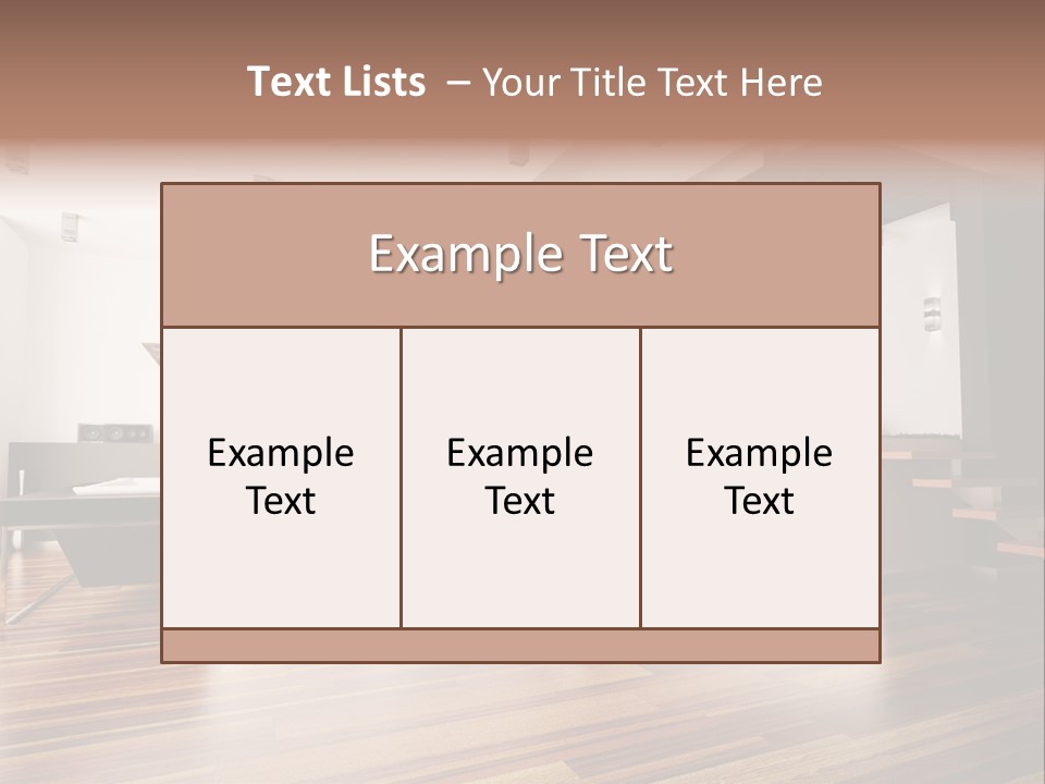 Floor Apartment Home PowerPoint Template
