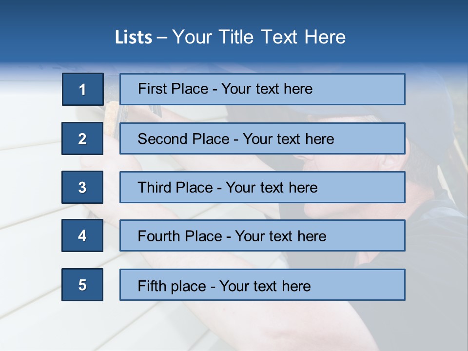 Industry Protection Wood PowerPoint Template