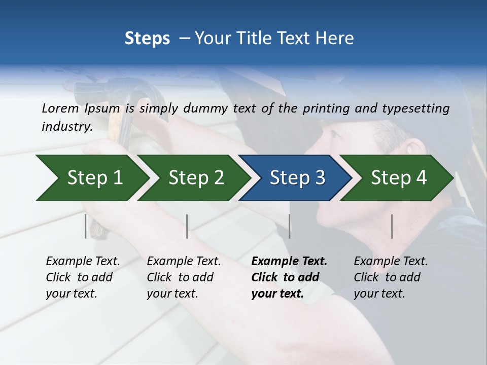 Industry Protection Wood PowerPoint Template