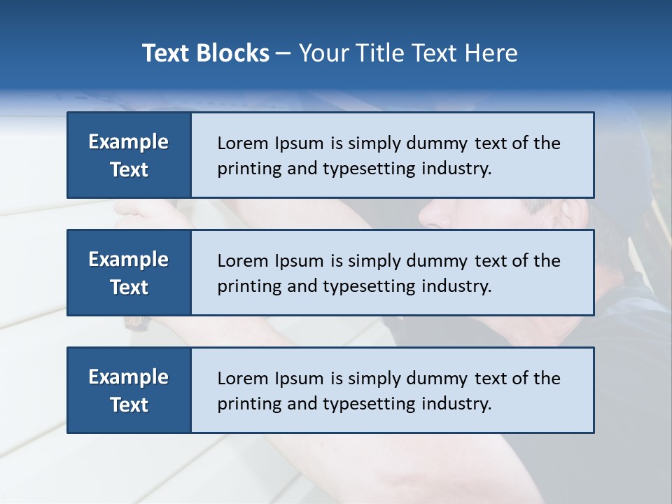 Industry Protection Wood PowerPoint Template