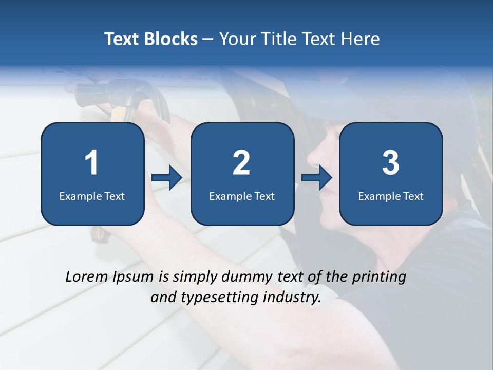 Industry Protection Wood PowerPoint Template