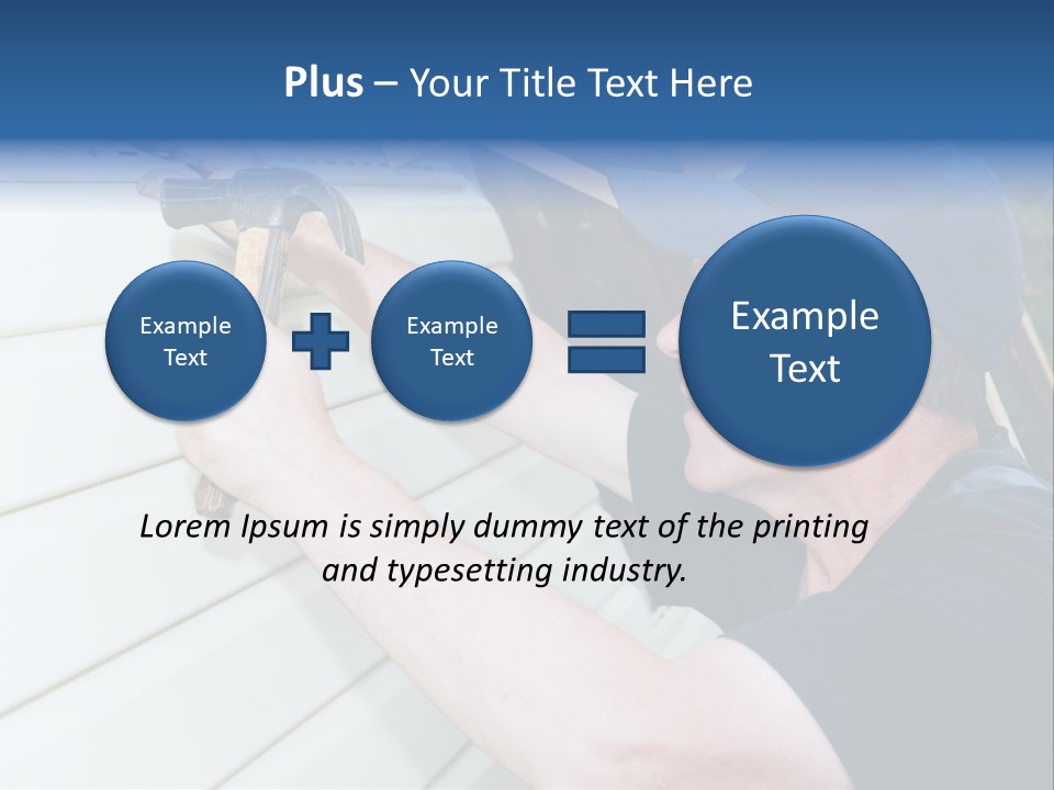 Industry Protection Wood PowerPoint Template