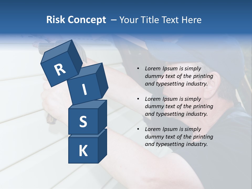 Industry Protection Wood PowerPoint Template