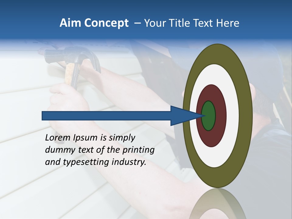 Industry Protection Wood PowerPoint Template