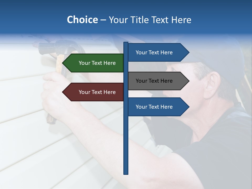 Industry Protection Wood PowerPoint Template