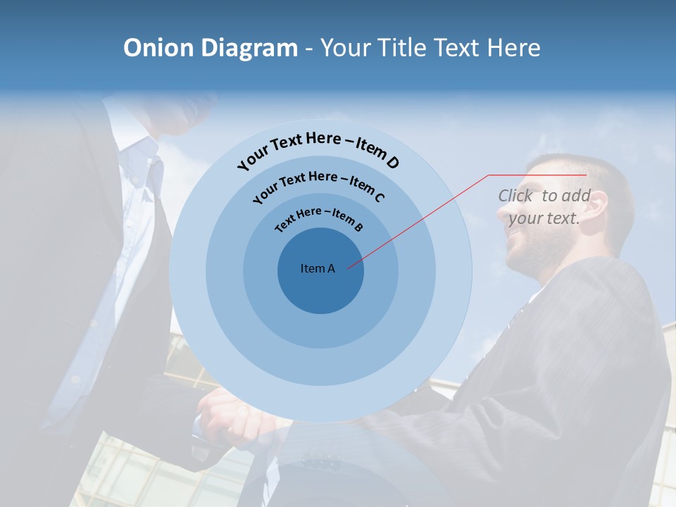 Businesspeople United Female PowerPoint Template