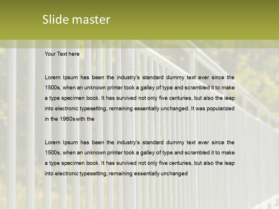 Protection Town Private PowerPoint Template