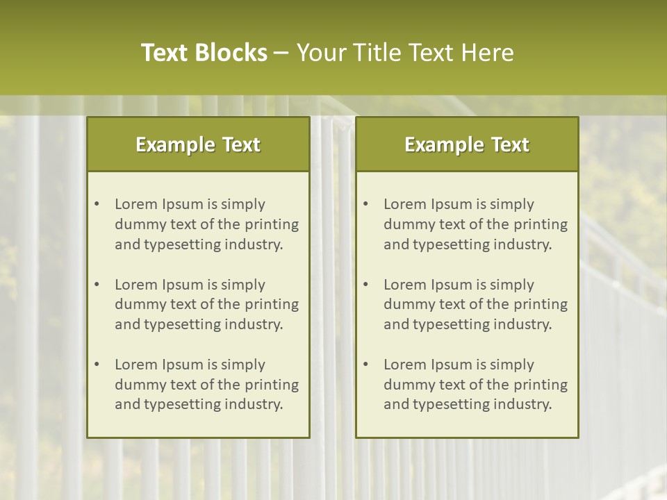 Protection Town Private PowerPoint Template