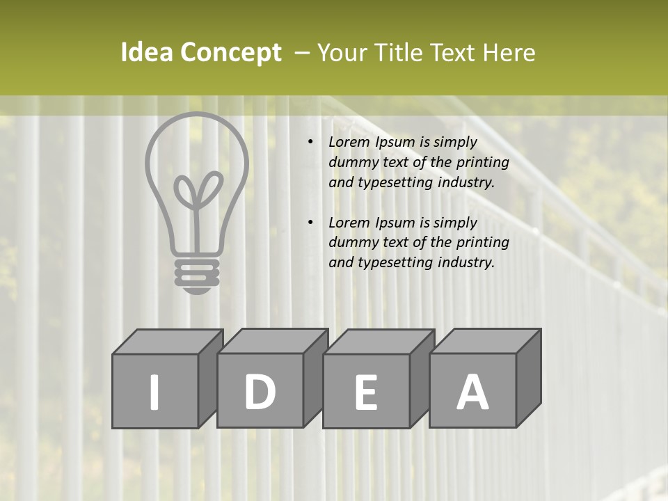 Protection Town Private PowerPoint Template