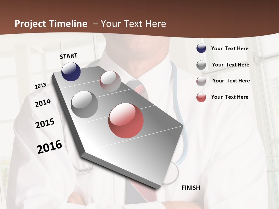 Adult Doctor Male PowerPoint Template