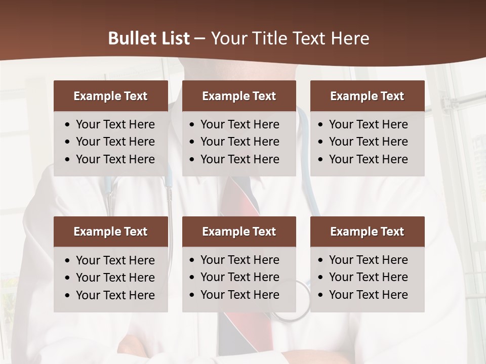 Adult Doctor Male PowerPoint Template